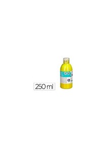 Pintura acrilica liderpapel bote de 250 ml amarillo