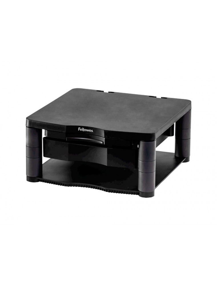 Soporte fellowes para monitor plus ajustable en 5 alturas 64 mm a 165 mm hasta 36 kg color grafito 165x335x344 mm