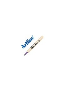 Rotulador artline supreme brush epfs pintura base de agua punta tipo pincel trazo fino purpura claro