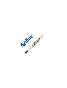 Rotulador artline supreme brush epfs pintura base de agua punta tipo pincel trazo fino gris