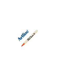 Rotulador artline supreme brush epfs pintura base de agua punta tipo pincel trazo fino naranja