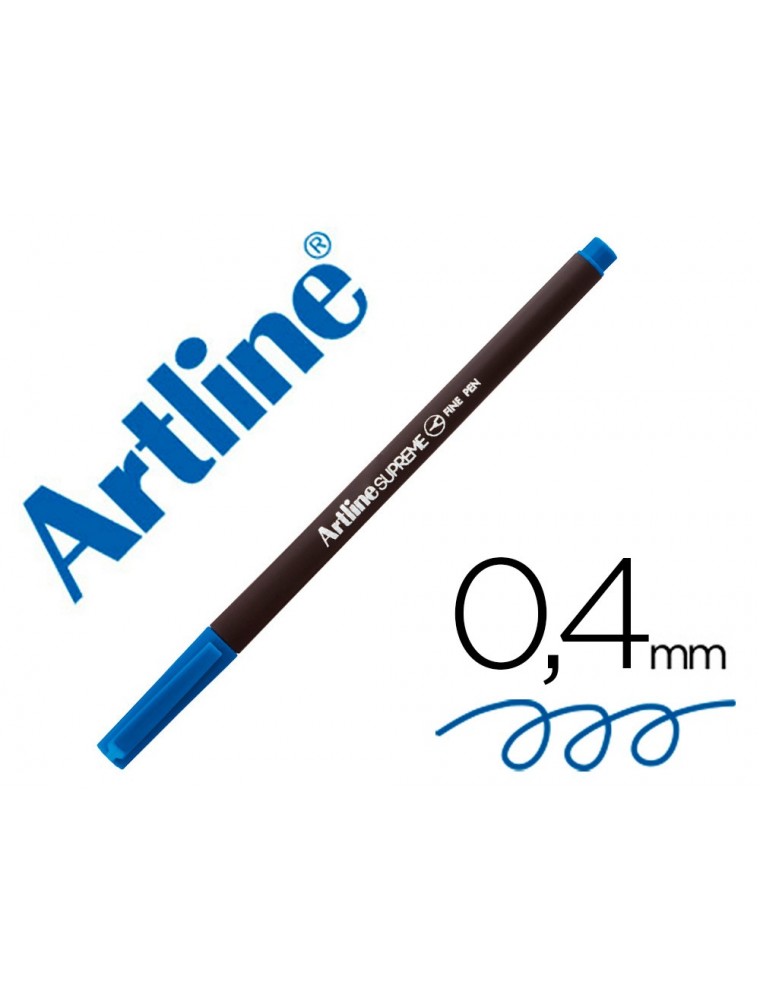 Rotulador artline supreme epfs200 fine liner punta de fibra azul ultramar 0,4 mm