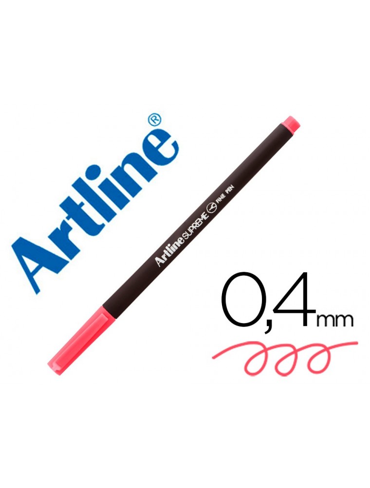 Rotulador artline supreme epfs200 fine liner punta de fibra rosa 0,4 mm