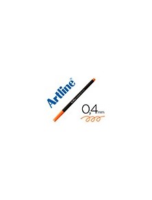 Rotulador artline supreme epfs200 fine liner punta de fibra naranja oscuro 0,4 mm