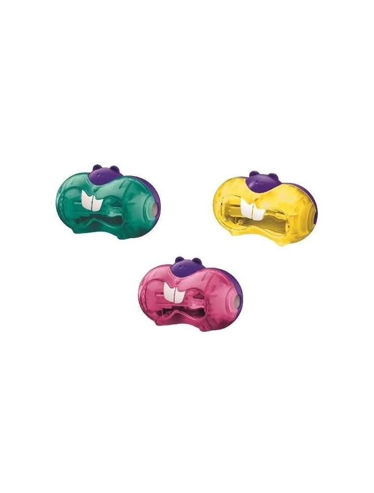 Sacapuntas plastico maped croc croc twist 2 usos con deposito