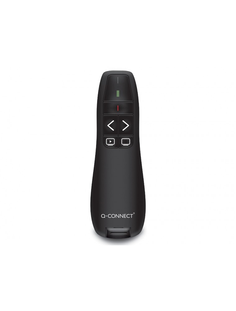 Puntero laser q-connect para presentaciones 5 botones alcance 20 mt receptor usb