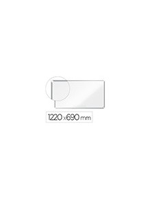 Pizarra blanca nobo premium plus acero vitrificado formato panoramico 55 magnetica 1220x690 mm