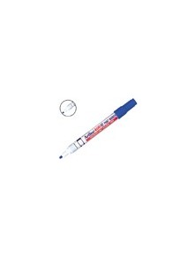 Rotulador artline marcador permanente ek-400 xf azul -punta redonda 2.3 mm -metal caucho y plastico