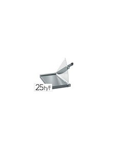 Guillotina de palanca leitz precision office pro a3 base cristal longitud corte 457 mm capacidad de corte 25 hojas