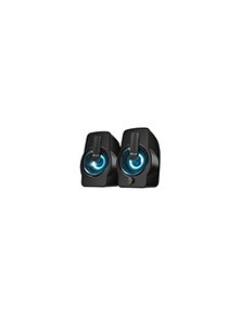 Altavoces trust gemi 2.0 potencia maxima 12w iluminacion led control de volumen y conexion