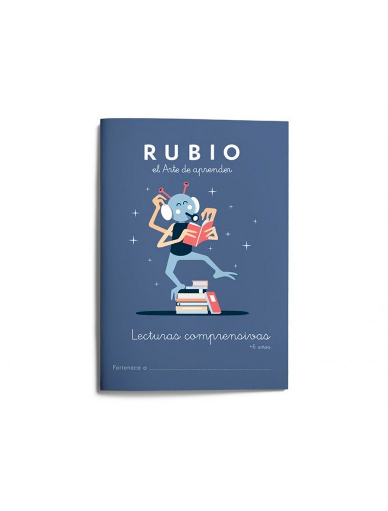 Cuaderno rubio lecturas comprensivas  6 años