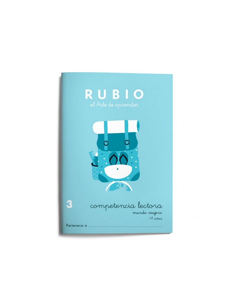 Cuaderno rubio competencia lectora 3 mundo viajero