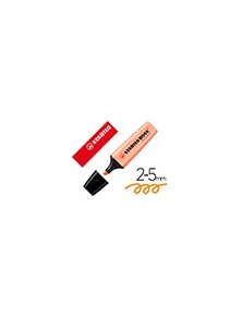 Rotulador stabilo boss fluorescente 70 pastel naranja palido