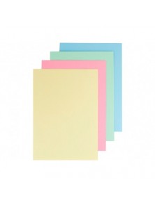 CARTULINA LIDERPAPEL A4 180GM2 4 COLORES SURTIDOS PAQUETE DE 100