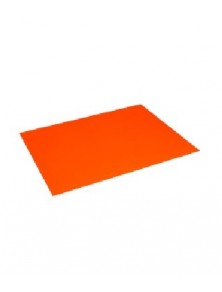 Hojas de cartulina 50x65 cm naranja Fluor