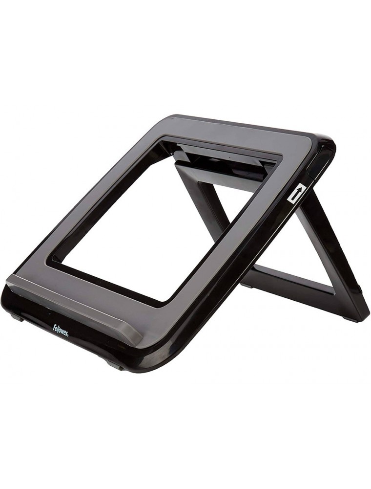 Soporte elevador fellowes i-spire para portatil hasta 17 ajustable 7 angulos diferentes negro 320x286x42 mm