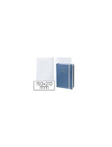 Libreta quo vadis life journal infinite dots puntos 15x21 cm 224 hojas tapa similpiel azul