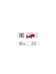 Memoria usb techonetech flash drive 16 gb 2.0 camper van-van