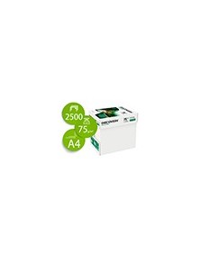 Papel fotocopiadora discovery fast pack din a4 75 gramos papel multiuso ink-jet y laser caja de 2500 hojas