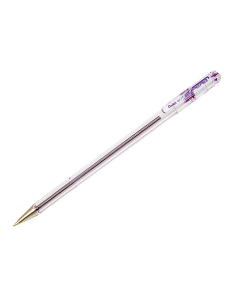 Boligrafo pentel bk-77 v violeta