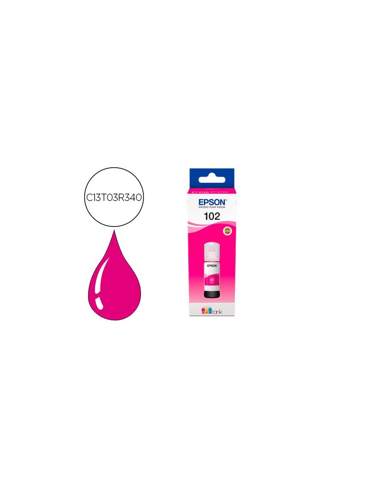 Epson Botella Inyeccion Magenta 102 Ecotank 70 Ml