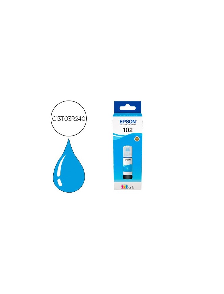 Epson Botella Inyeccion Cyan 102 Ecotank 70 Ml