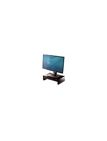 Soporte fellowes para monitor designer suites ajustable 3 alturas con bandeja negro 406x111x244 mm hasta 18 kg