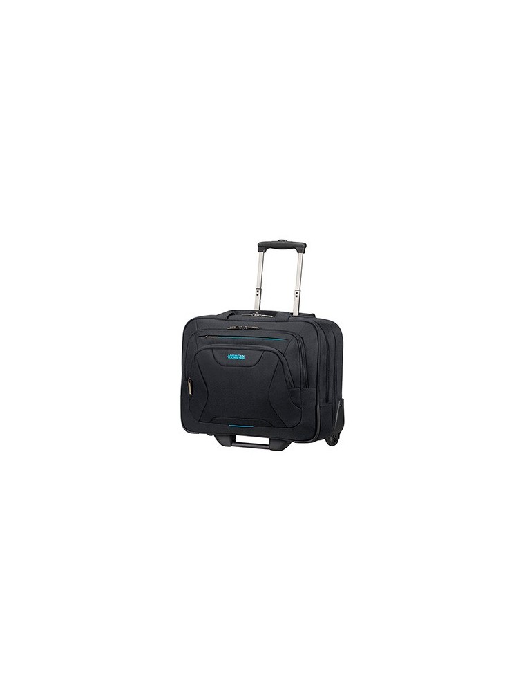 Maletin samsonite american tourister work para portatil de 15,6 con ruedas y compartimento para ropa color