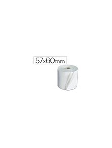 Rollo sumadora exacompta electro 57 mm x 60 mm 60 gm2