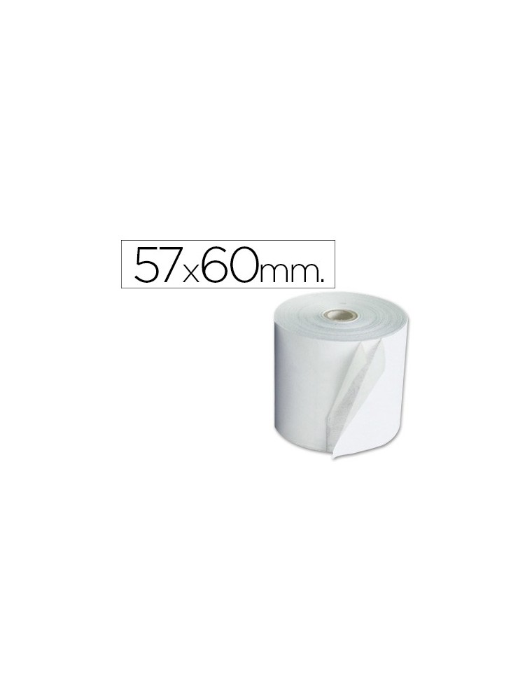 Rollo sumadora exacompta electro 57 mm x 60 mm 60 gm2