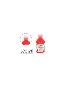 Tempera liquida primo escolar 300 ml rojo fluorescente