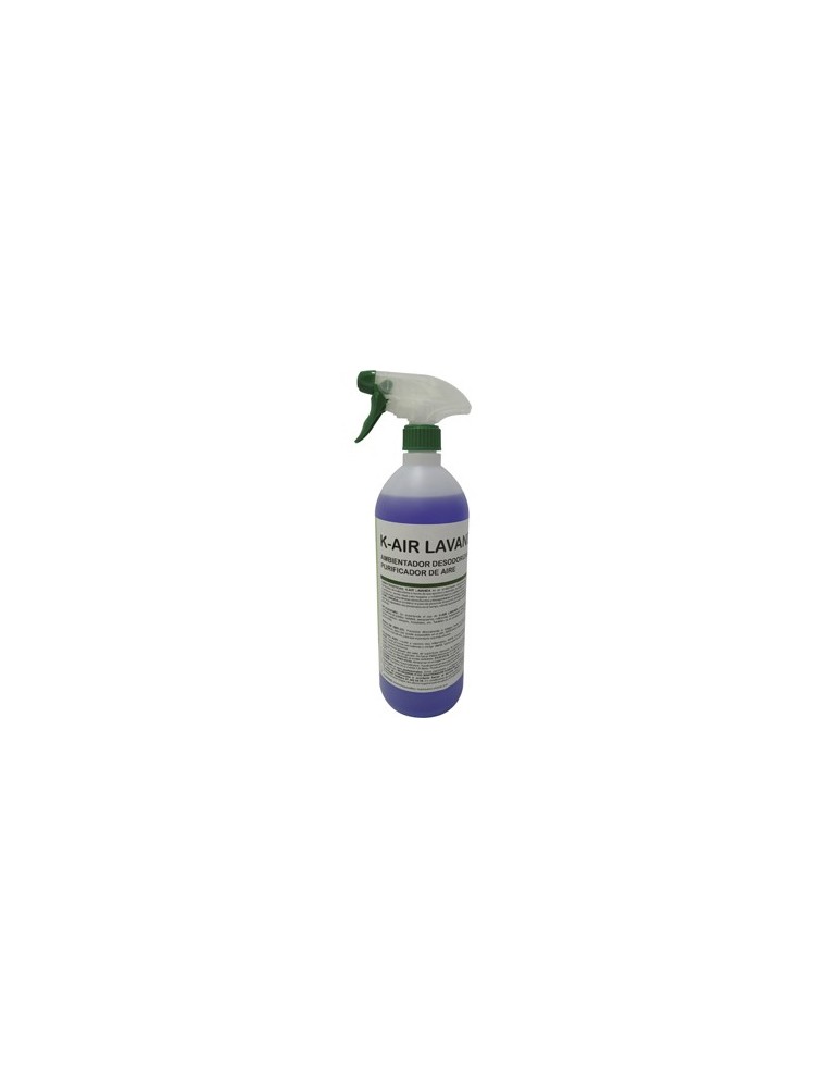 Ambientador spray ikm k-air olor flor de lavanda botella de 1 litro