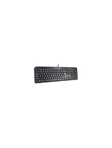 Teclado q-connect negro con cable 1,5 m compatible windows 95  98  nt  me  2000  xp  7  8  vista