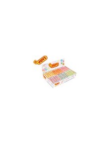 Plastilina jovi 70 tamaño pequeño caja de 30 unidades colores pastel surtidos 50g