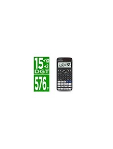 Calculadora casio fx-991spx ii classwizz cientifica 576 funciones 9 memorias 15102 digitos codigo qr con tapa