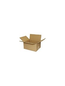 Caja para embalar q-connect usos varios carton doble canal marron 172x217x110 mm