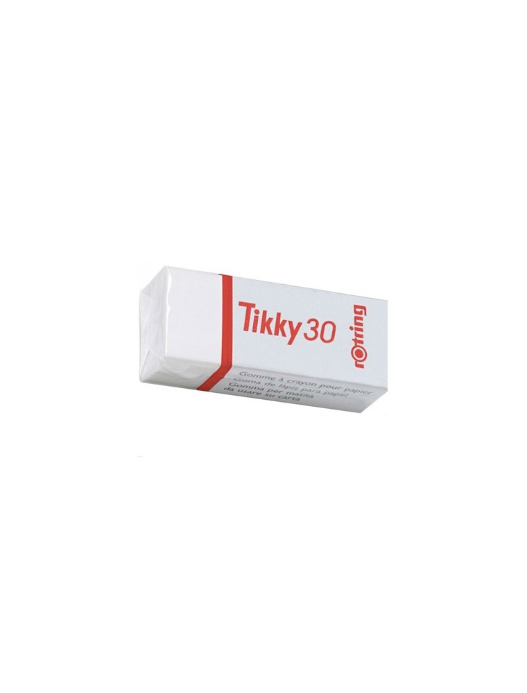 Goma rotring tikky 30 blanca