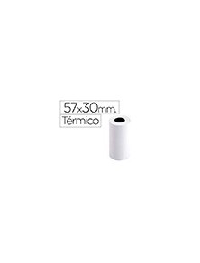 Rollo sumadora exacompta termico 57 mm x 30 mm 55 gm2 sin bisfenol a