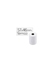 Rollo sumadora exacompta termico 57 mm x 46 mm 55 gm2 sin bisfenol a