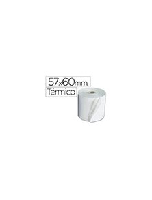 Rollo sumadora exacompta termico 57 mm x 60 mm 55 gm2 sin bisfenol a