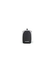 Mochila para portatil q-connect 18 negra  gris poliester impermeable 460x170x310 mm