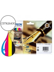 Epson Cartucho Inkjet Multipack 4 Colores Para Epson Workforce Wf-2010W