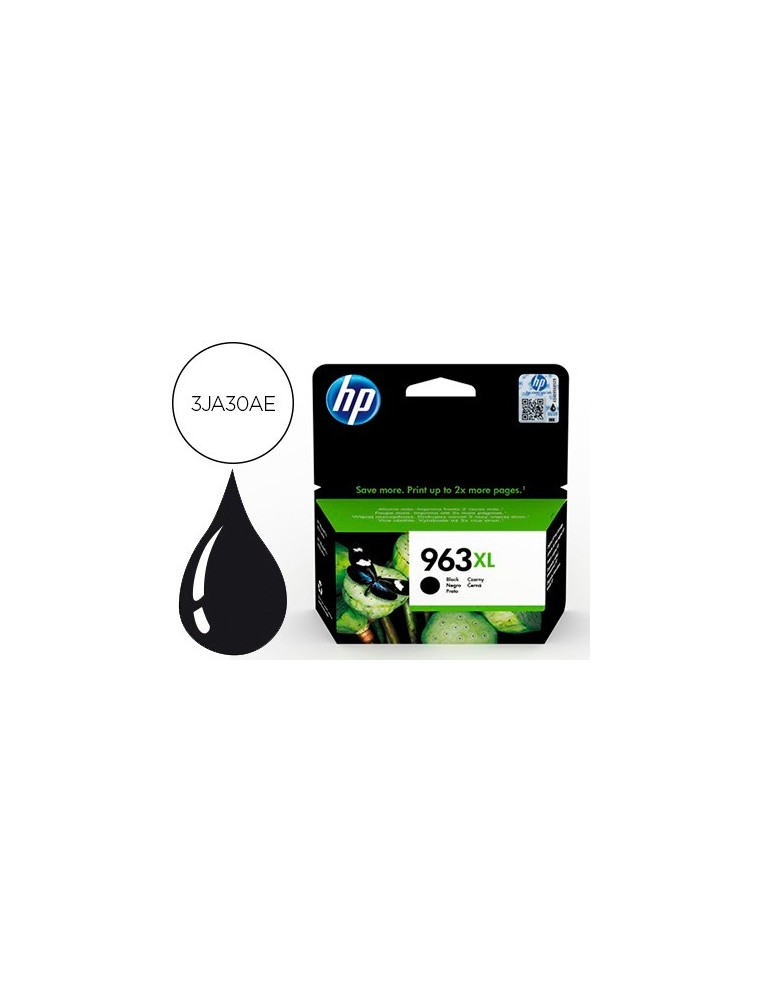 Hewlett Packard Hp Cartucho Inkjet Negro Para Officejet Pro 9010 9012 9014963Xl 2000 Pag