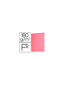 Subcarpeta liderpapel folio rosa pastel 180gm2