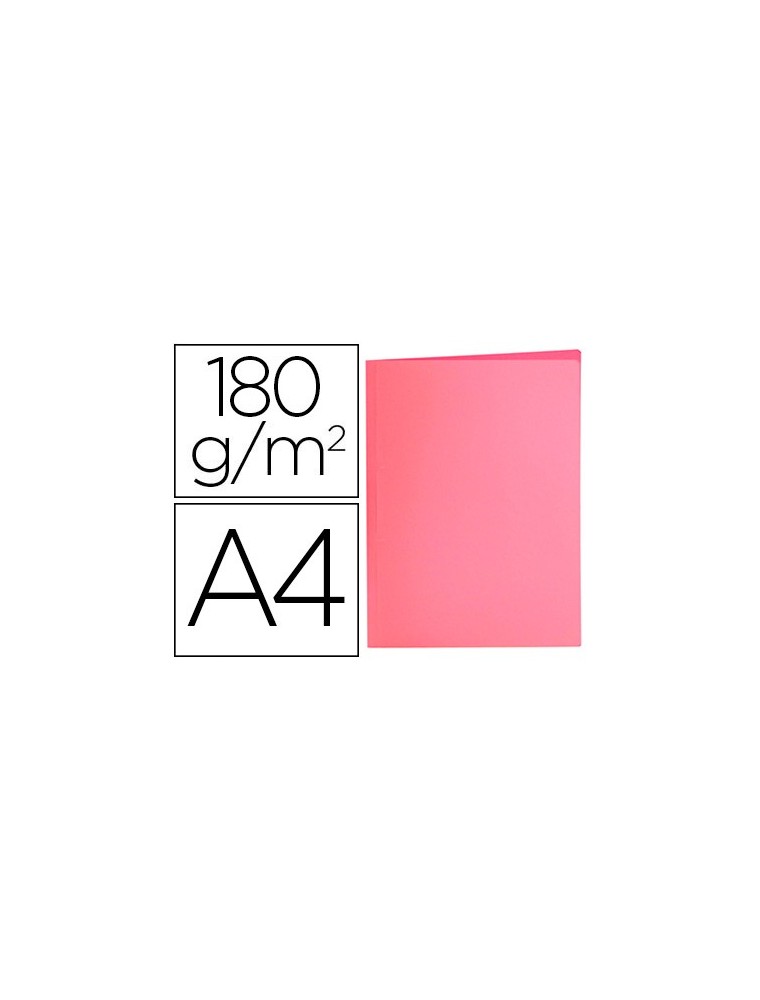 Subcarpeta liderpapel a4 rosa pastel 180gm2