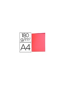 Subcarpeta liderpapel a4 rojo pastel 180gm2