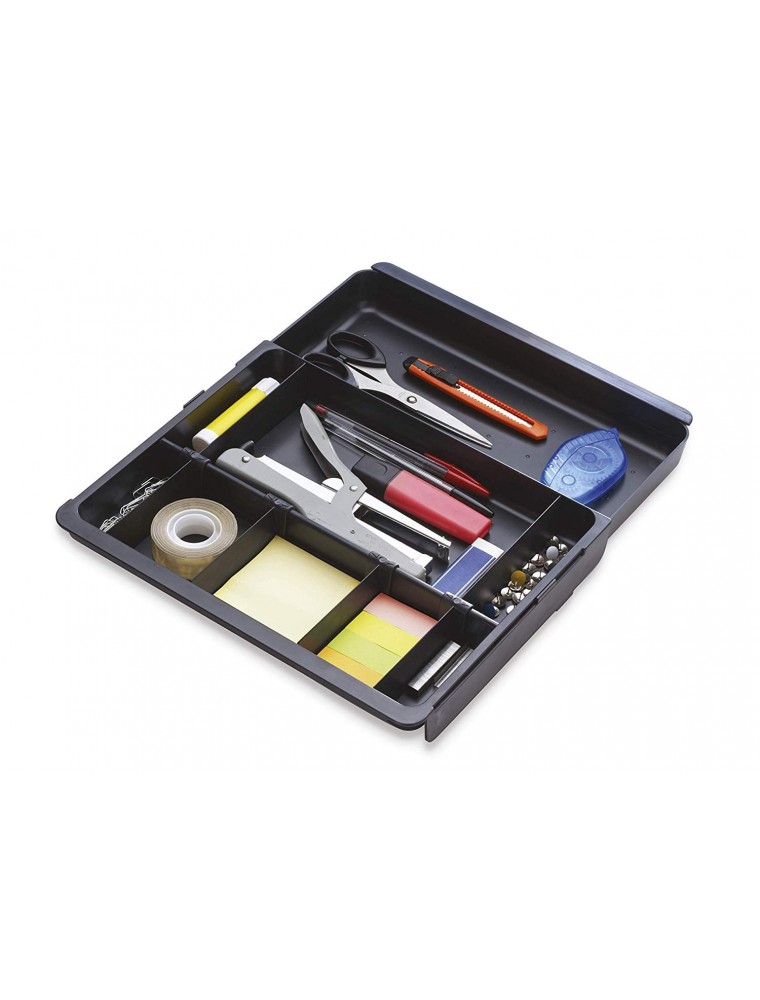 Bandeja organizadora exacompta drawinsert de cajones color negro 298x246x36 mm