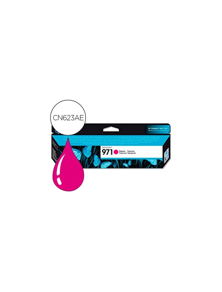 Hewlett Packard Hp Cartucho Inyeccion Tinta Magenta 971 Parahp Offijet Pro X451476551