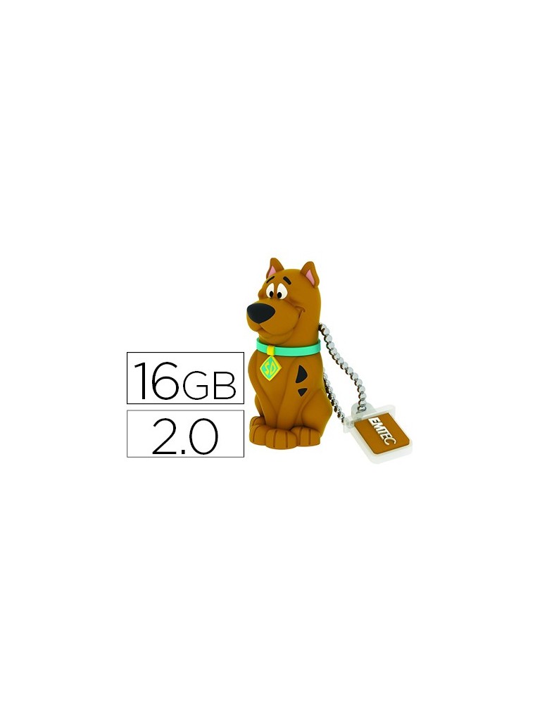 Memoria usb emtec flash 16 gb 2.0 scooby doo