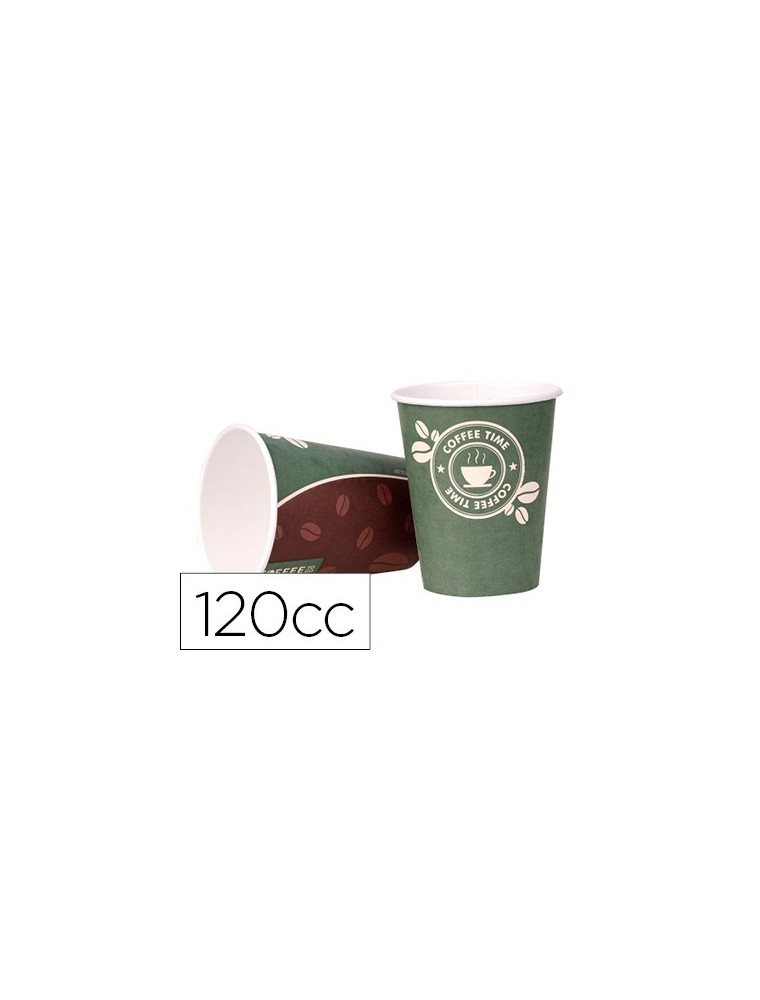 Vaso termico carton 120 cc paquete de 50 unidades